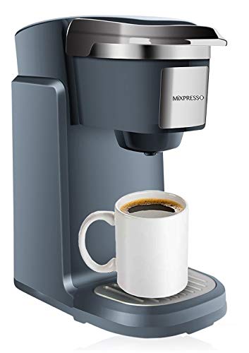 Mixpresso Single Cup Coffee Maker | Personal, Single Serve Coffee Brewer Machine, Compatible with Single-Cups | Quick Brew