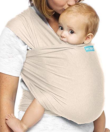 Moby Wrap Baby Carrier | Evolution | Baby Wrap Carrier for Newborns & Infants | #1 Baby Wrap | Baby Gift | Keeps Baby Safe &