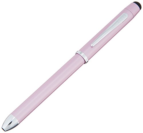 Cross Tech3+ Multifunction Pen with Stylus, Pink with Chrome Plated Appointments (AT0090-6)