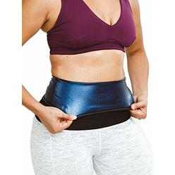 Sweat Shaper Waist Trimmer for Women, Waist Trainer Sauna Belt, Neoprene-Free Waist Cincher, Sauna Slimming Belt