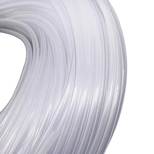 CGjiogujio 20ft OD 8mm ID 5mm Silicone Food Grade Rubber Tube Hose Pipe