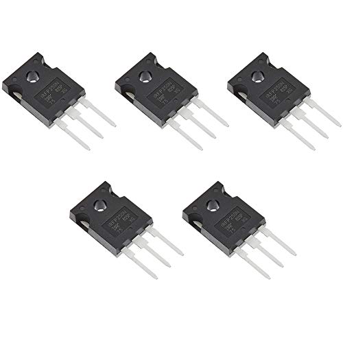 Bridgold 5pcs IRFP250N IRFP250 250 N-Channel MOSFET Transistor,30 A 200 V TO-247AC