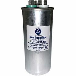 AP APPLI PARTS Appli Parts Dual Run Capacitor For Ac 4510 Mfd Uf (Microfarads) 370 Vac Or 450 Vac Round Universal Fit For Hvac And Other Applic