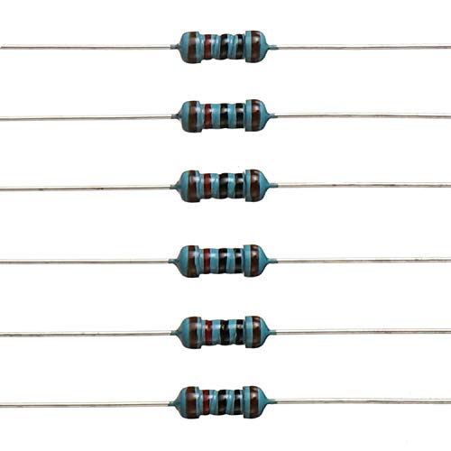 BOJACK 120 Ohm Resistors 1/4 W Â±1% Metal Film Single Resistor (Pack of 200 Pcs)