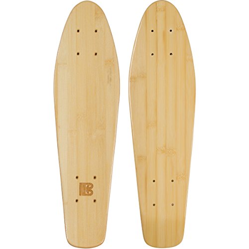 Bamboo Skateboards Mini Cruiser Blank Skateboard Deck, 6" x 22.5"