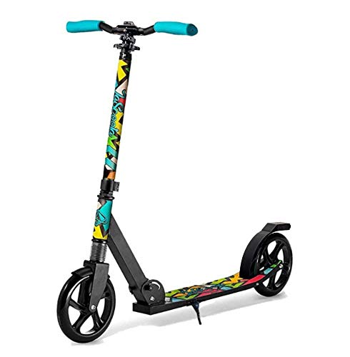 Lascoota Scooters for Kids 8 Years and up - Quick-Release Folding System - Front Suspension System + Scooter Shoulder Strap