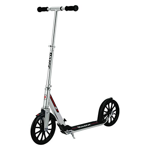 Razor&trade; Razor A6 Kick Scooter for Kids Ages 8+ - Extra-Tall Handlebars & Longer Deck, 10" Urethane Wheels, Anti-Rattle Technology, For R