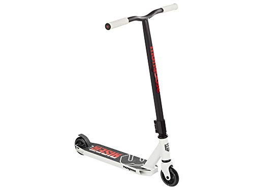 Mongoose Rise 100 Expert Youth and Adult Freestyle Kick Scooter, High Impact 110mm Wheels, Bike-Style Grips, Lightweight
