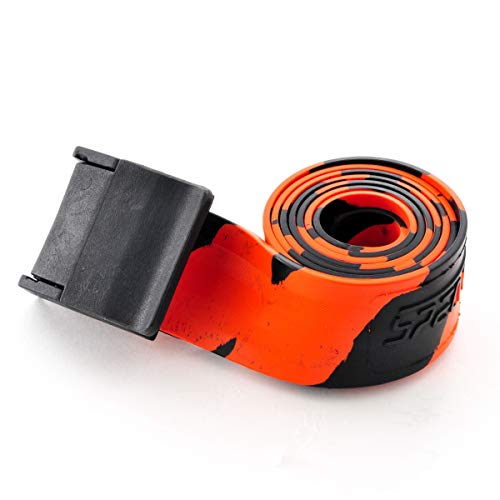 SpearPro Rubber Weightbelt w/Safety Buckle - Black/Orange
