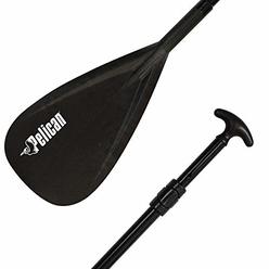 Pelican Boats - Vortex Adjustable SUP Paddle â€“ 70 to 87 in â€“ PS1113-1 - Stand Up Paddle Board Fiberglass Reinforced Blades