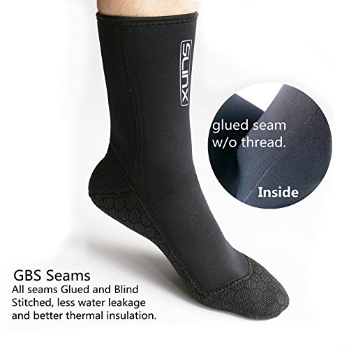 pandawoods Neoprene Socks 3mm Neoprene Wetsuit Socks