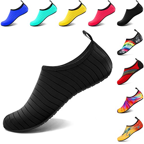 VIFUUR Water Sports Unisex Shoes Black - 11-12 W US / 9.5-10.5 M US (42-43)