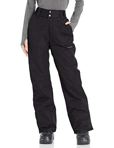 ARCTIX Women's Insulated Snow Pants, Black, 1X/Regular