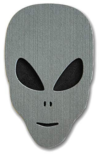 Toejamr Snowboard Stomp Pad - Alien Head - Gray