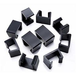 LAMTOP Outdoor Patio Wicker Furniture Clips (10pcs), Sectional Rattan Sofa Furniture Clips, Chair Clips Garden Furniture