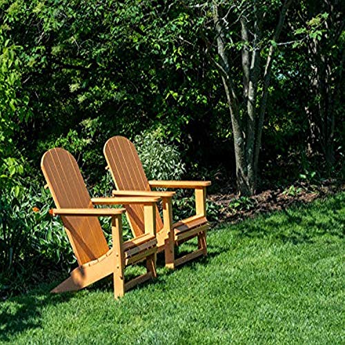 Posterazzi PDDUS39JEG0112 Pair of Adirondack Chairs in a Garden Photo Print, 24 x 18, Multi
