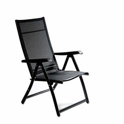TechCare Heavy Duty Durable Adjustable Reclining Folding Chair Outdoor Indoor Garden Pool (1)