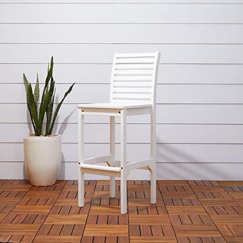 Vifah V1356 Bradley Outdoor Wood Bar Chair