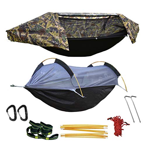 8B65H7F WintMing Camping Hammock with Mosquito Net and Rainfly