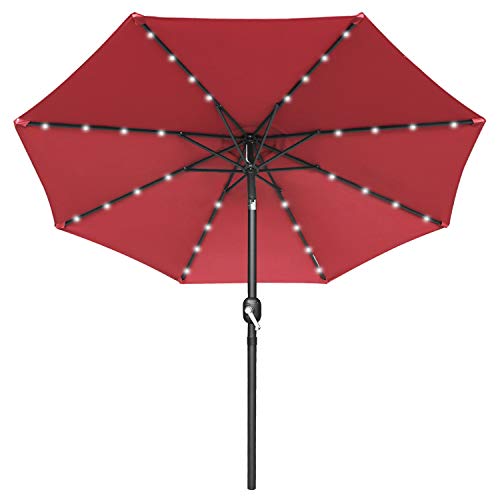 amazon multicolor patio umbrella is selling a $50 for $30 Sit and enjoy beach or nature with our beach umbrella Blissun 7.5 ft Solar Umbrella,