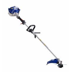 WILD BADGER POWER 26cc Weed Wacker Gas Powered, 3 in 1 String Trimmer/Edger 17'' with 10'' Brush Cutter,Rubber Handle & Shoulder