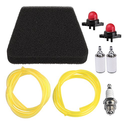 Panari 530037793 Air Filter Tune Up Kit Primer Bulb Fuel Line Fuel Filter for Poulan Craftsman Chainsaw 530069216 530069247