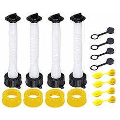 Super Spout Universal Gas Can Spout Replacement Kit, Fits Most Cans, Blitz, Scepter, 5 Gallon Old Style Gas Cans, Universal