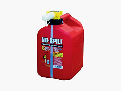 No-Spill Gas Can - 2.5 Gallon/Red
