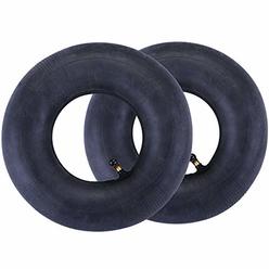 LotFancy 2 Packs of 2.80/2.50-4 Inner Tube for Hand Trucks, Utility Wagon Cart, Lawn Mowers, Wheelbarrows, Dollys, Scooters,