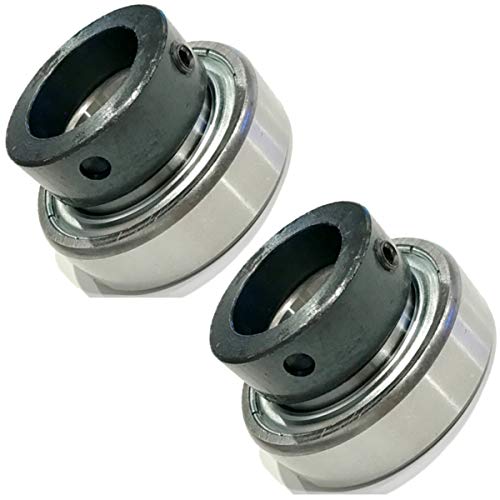 2-Pack HD Switch Spindle Bearings - Replaces Husqvarna Yazoo Kees 539102677 With High Temp Grease