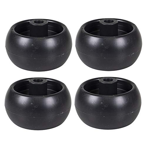 Stens 2 Sets of 2 Plastic Lawnmower Deck Wheels for Snapper, Simplicity, Snapper Pro, & Ferris 1500 Series 1714760