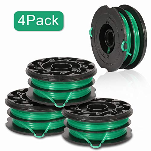 SLXZL9B Thten String Trimmer Spools Replacement for Black Decker GH1100  GH1000 GH2000 Weed Eater DF-080 Replacement Spool Line