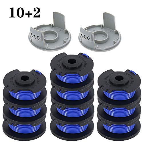 LIYYOO 0.065" Line String Trimmer Autofeed Replacement Spool Compatible for Ryobi One+ AC14RL3A 18V,24V,40V Cordless
