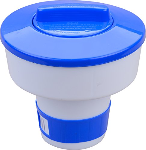 Aquatix Pro Pool Chemical Dispenser Offers Strong Floating Chlorine Dispenser for Indoor & Outdoor Swimming Pools, Up to 3"