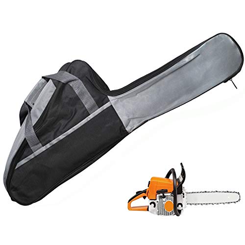 Podoy Chainsaw Carry Case Bag 18 inch Bar Chain Cover Woodworking Tools Bag Compatible with Chainsaw Carrying Case Portable
