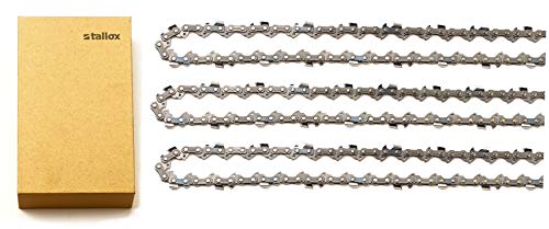 tallox 3 18 Inch Chainsaw Chains .325 Inch Gauge .050 Inch Pitch 72 Drive Links fits Craftsman, Echo, Homelite, McCulloch,