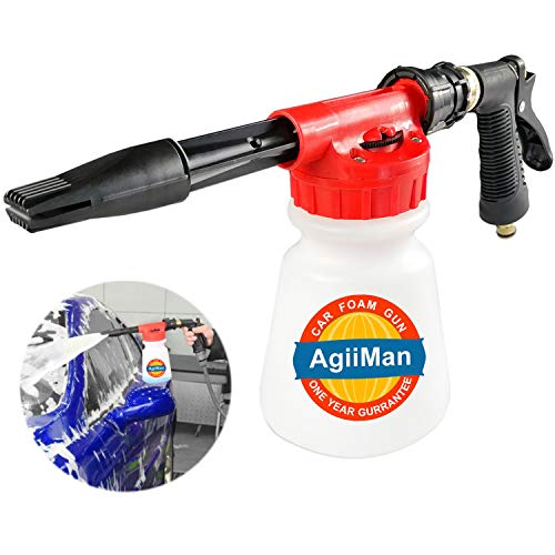 AgiiMan Car Wash Foam Gun Foam Cannon, Garden Hose Sprayer with