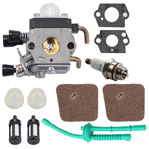 KIT CARBURATORE PER STIHL FS55 FS55R FS55RC FS38 KM55 HL45 KM55R Filtro - Foto 8