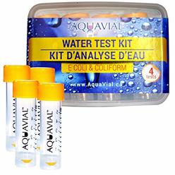 AquaVial | Water Test Kit | Detect E.Coli & Coliform | Use in Drinking Water, Wells, Pools, Hot Tubs or During Travels