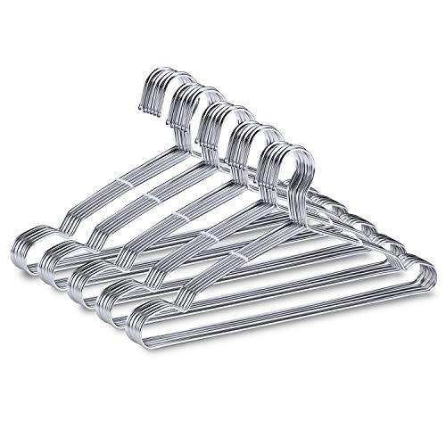 Timmy TIMMY Wire Hangers 50 Pack Coat Hangers Strong Heavy Duty