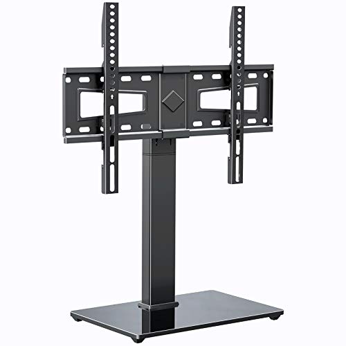 MOUNTUP Universal TV Stand, Table Top TV Stands for 37 to 70 Inch Flat Screen TVs - Height Adjustable, Tilt, Swivel TV Mount
