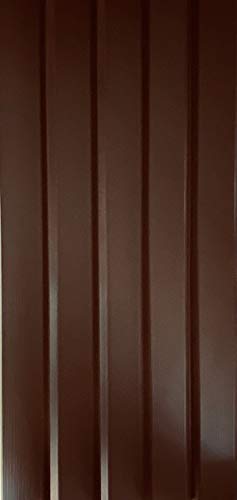 Mobile Home Solutions Mobile Home Skirting Dark Brown Box of 8 Solid Panels 16" Wide by 46" Tall. Premium 40 Mil Thickness