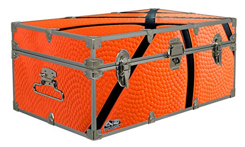 C&N Footlockers Designer Trunk - Sports Themed Storage Trunk - Available in 15 Different Themes - 32x18x13.5 Inches