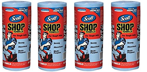 Scott 75130 Shop Towels, Value Pack of 220 Towels