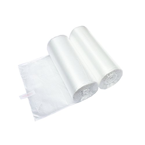 WADNGXM S139 3 Gallon Small Clear Bathroom Trash Bags, Office Wastebasket  Liners Garbage Bags for Restroom, Home Bins, 100 Counts