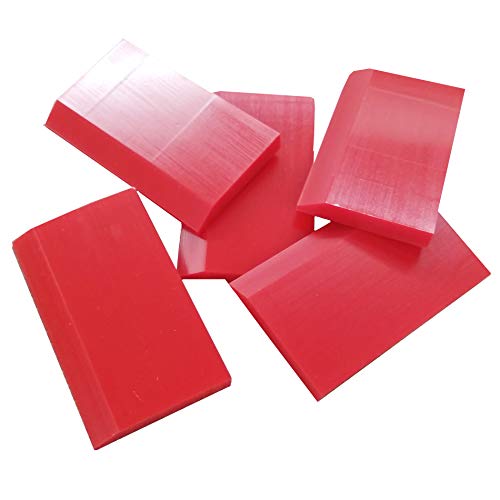 Cerepros Rubber Mini Squeegees for Clean 3D Printer Resin Printer Reservoir Window Tinting Vinyl Film Wrap Install Tool Home