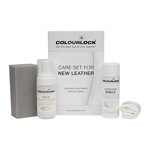 COLOURLOCK Leather Shield Clean & Care Kit | Protect Against Ink & dye Transfer and Friction Damage | Leather car interiors,