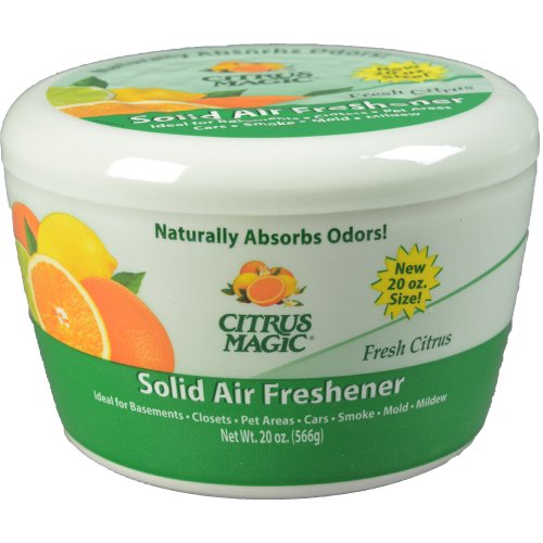 Citrus Magic Solid Air Freshener Fresh Citrus, 20-Ounce
