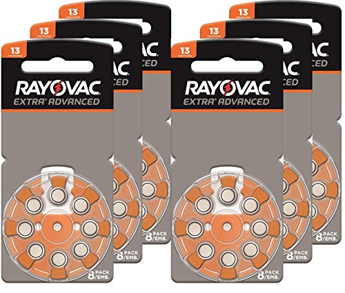 RAYOVAC - (48 Pack) L13ZA-48ZM 1.45V 13 Hearing Aid Battery