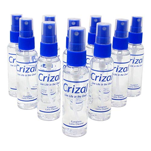 Crizal Eye Glasses Cleaning Spray | Crizal Lens Cleaner (2 oz) | Value Pack | #1 Doctor Recommended Cleaner for All Anti